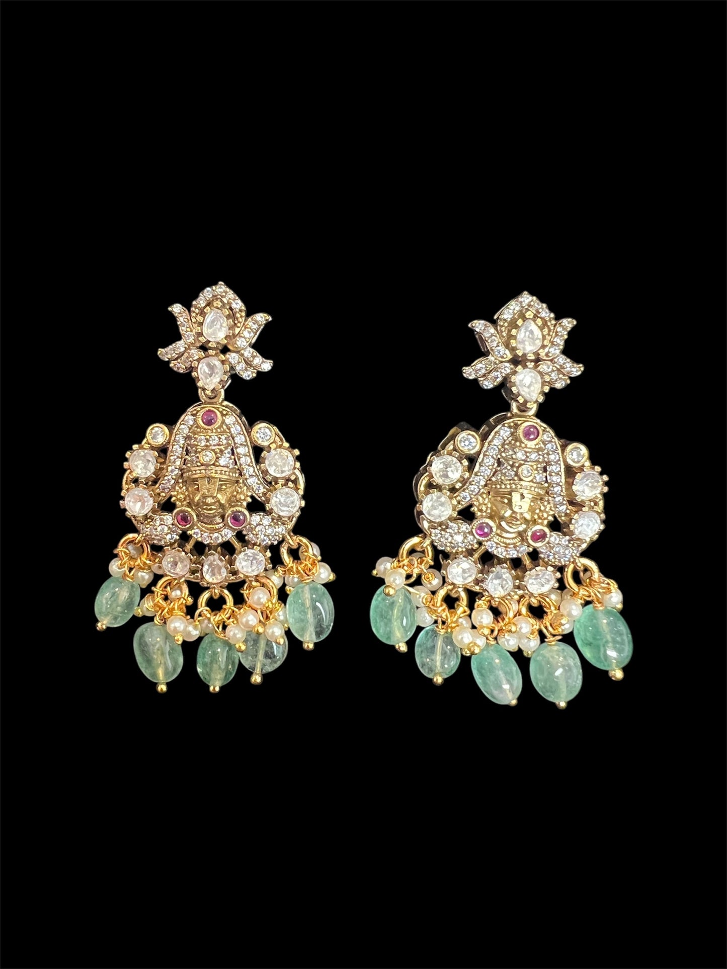 Balaji pendant short necklace set