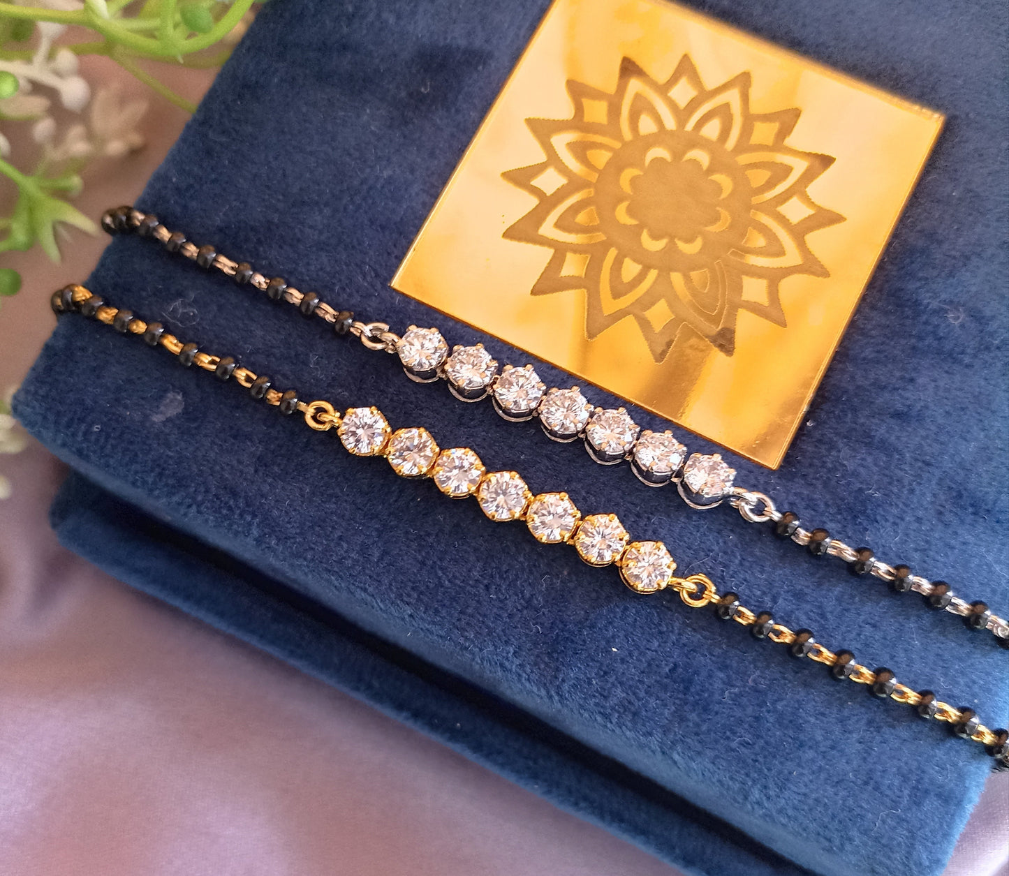 925 Silver Bracelet with 7 Solitaires - PREORDER