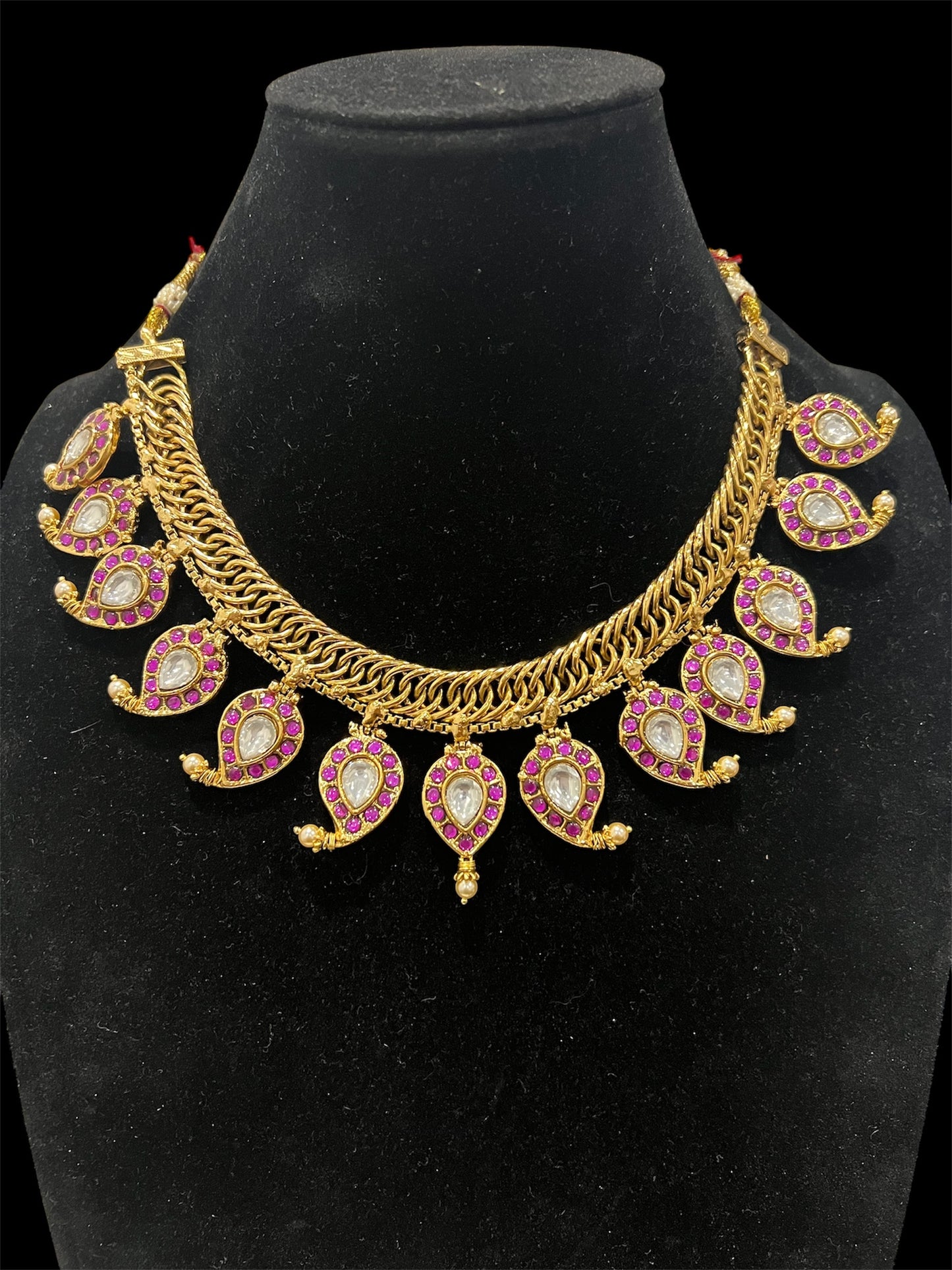 Kemp Reversible Mango Short Necklace