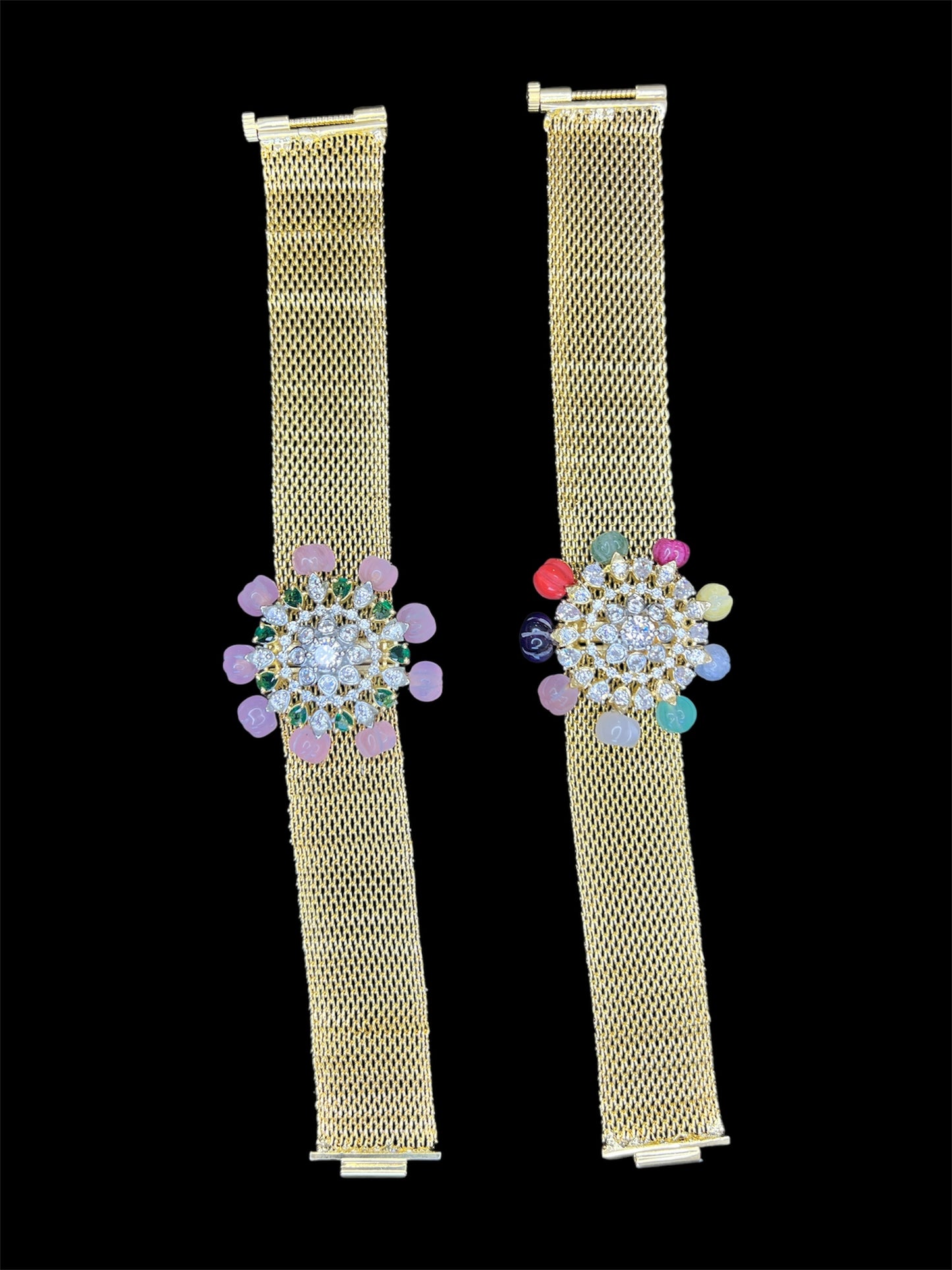 Fusion beads Mesh bracelet