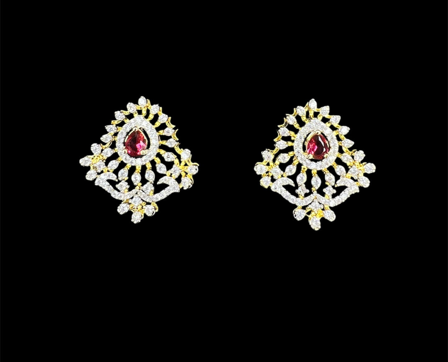 Diamond Inspired Studs
