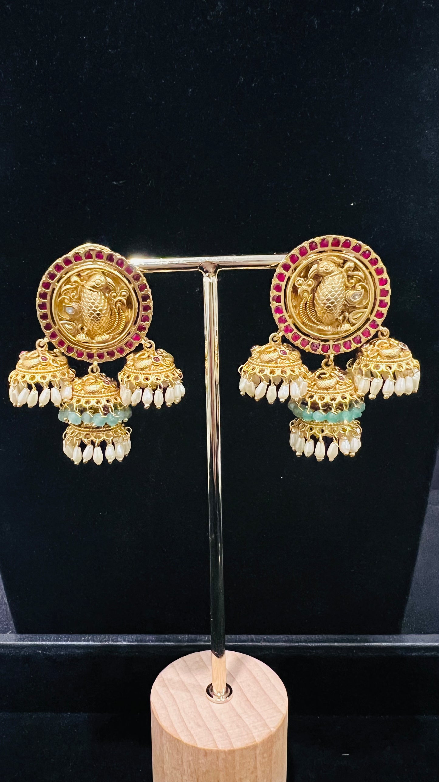 Jadau Kundan earrings