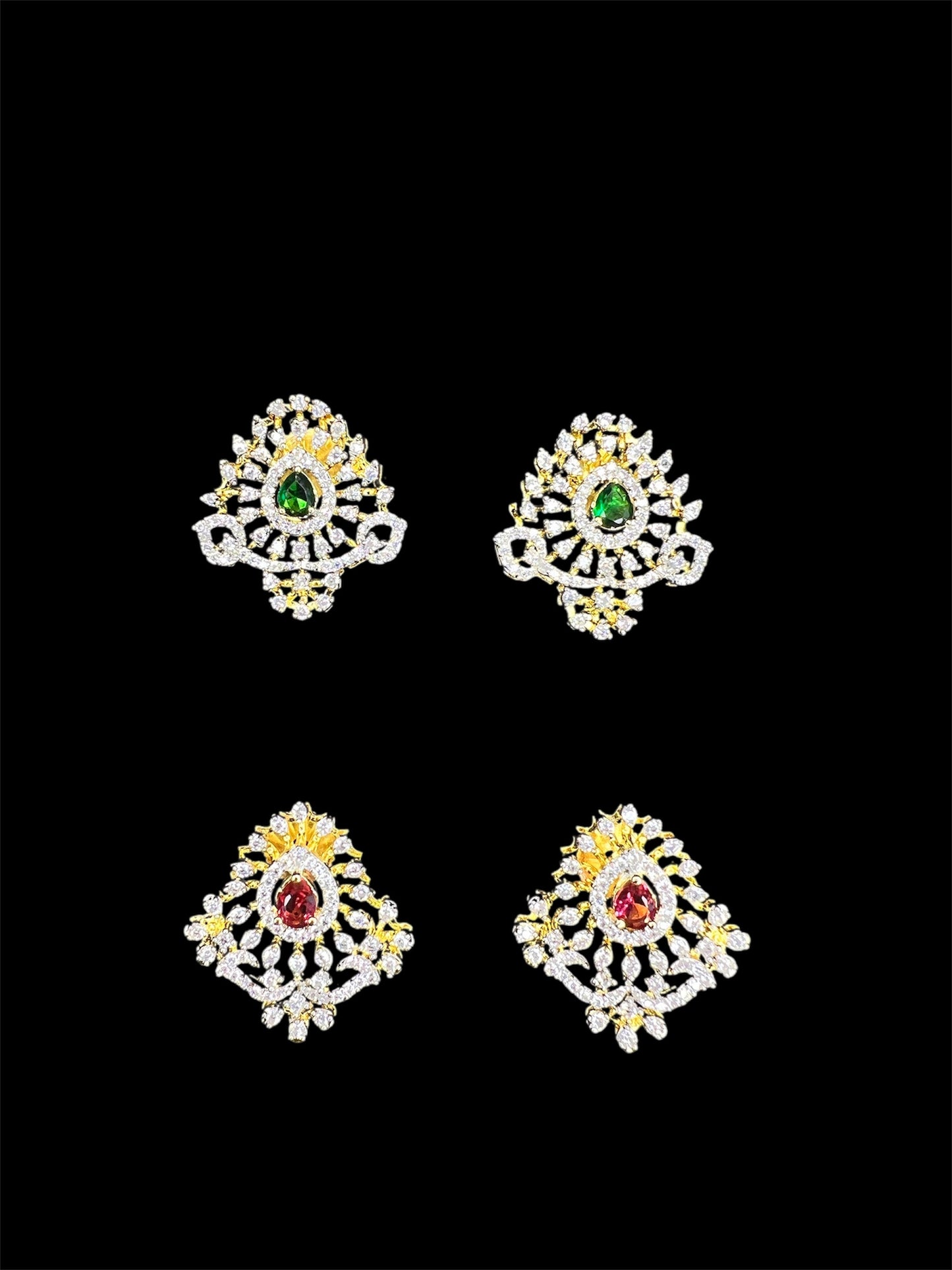 Diamond Inspired Studs