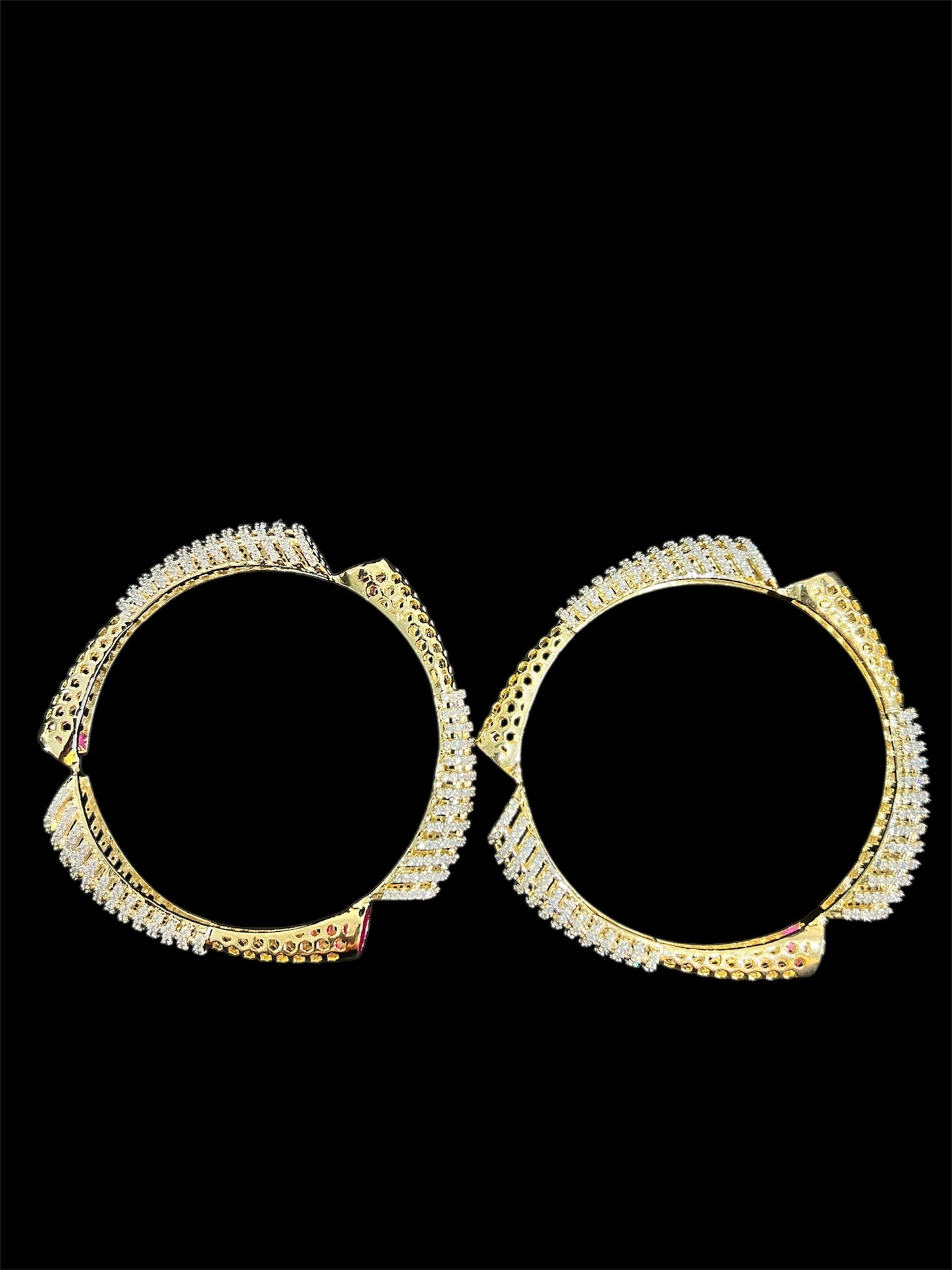 Diamond inspired bangles