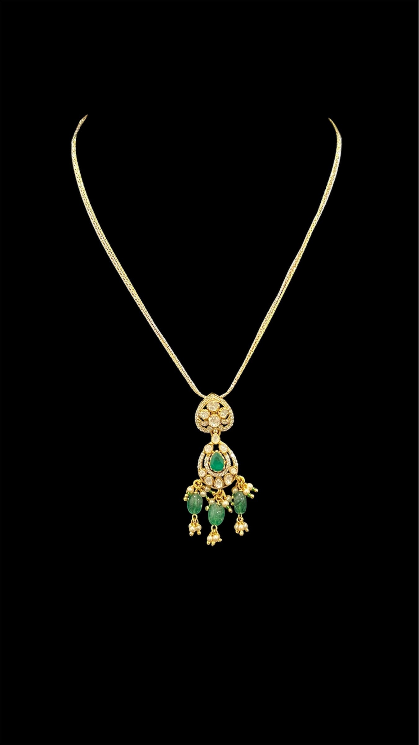 92.5 Silver Drop Pendant