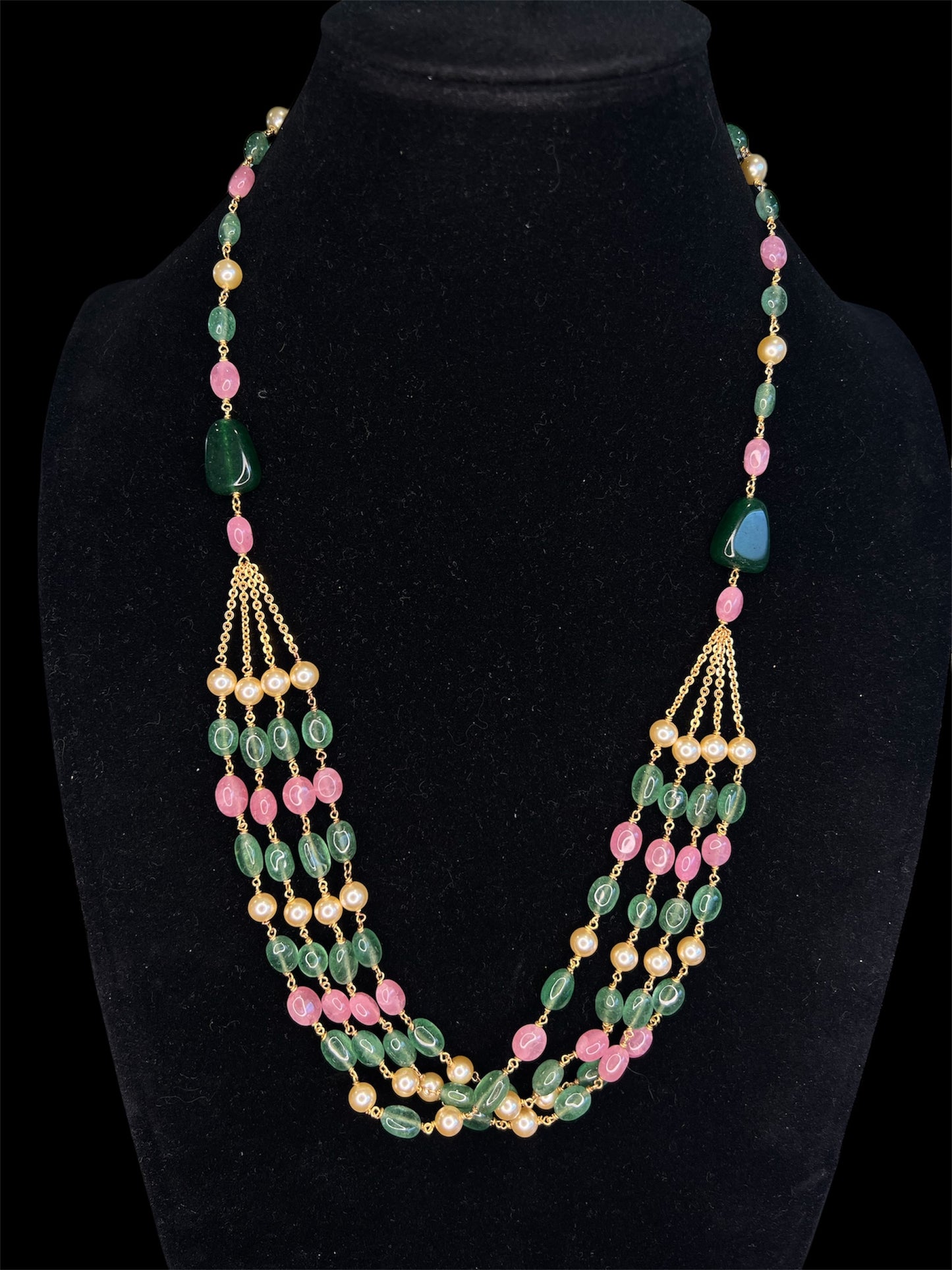 Fusion beads mala