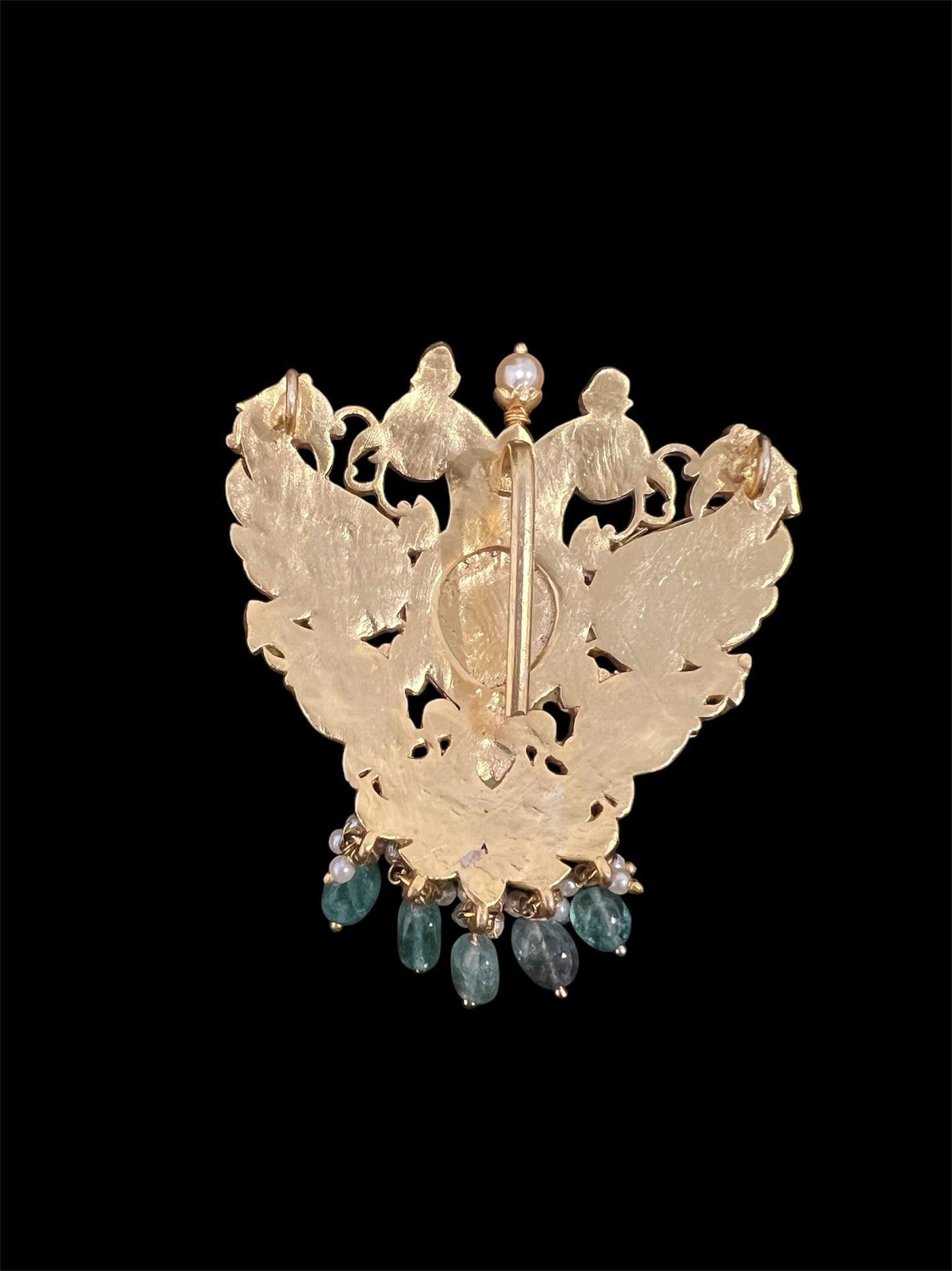 Gandaberunda Jadau Kundan Pendant