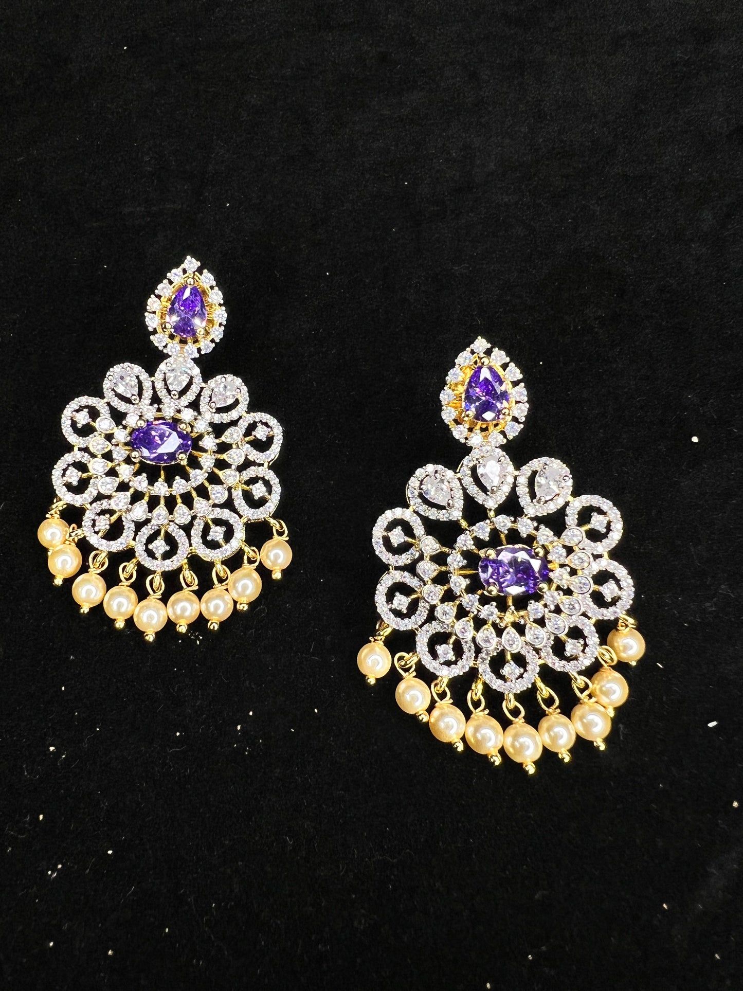 Statement CZ Pendant Sets