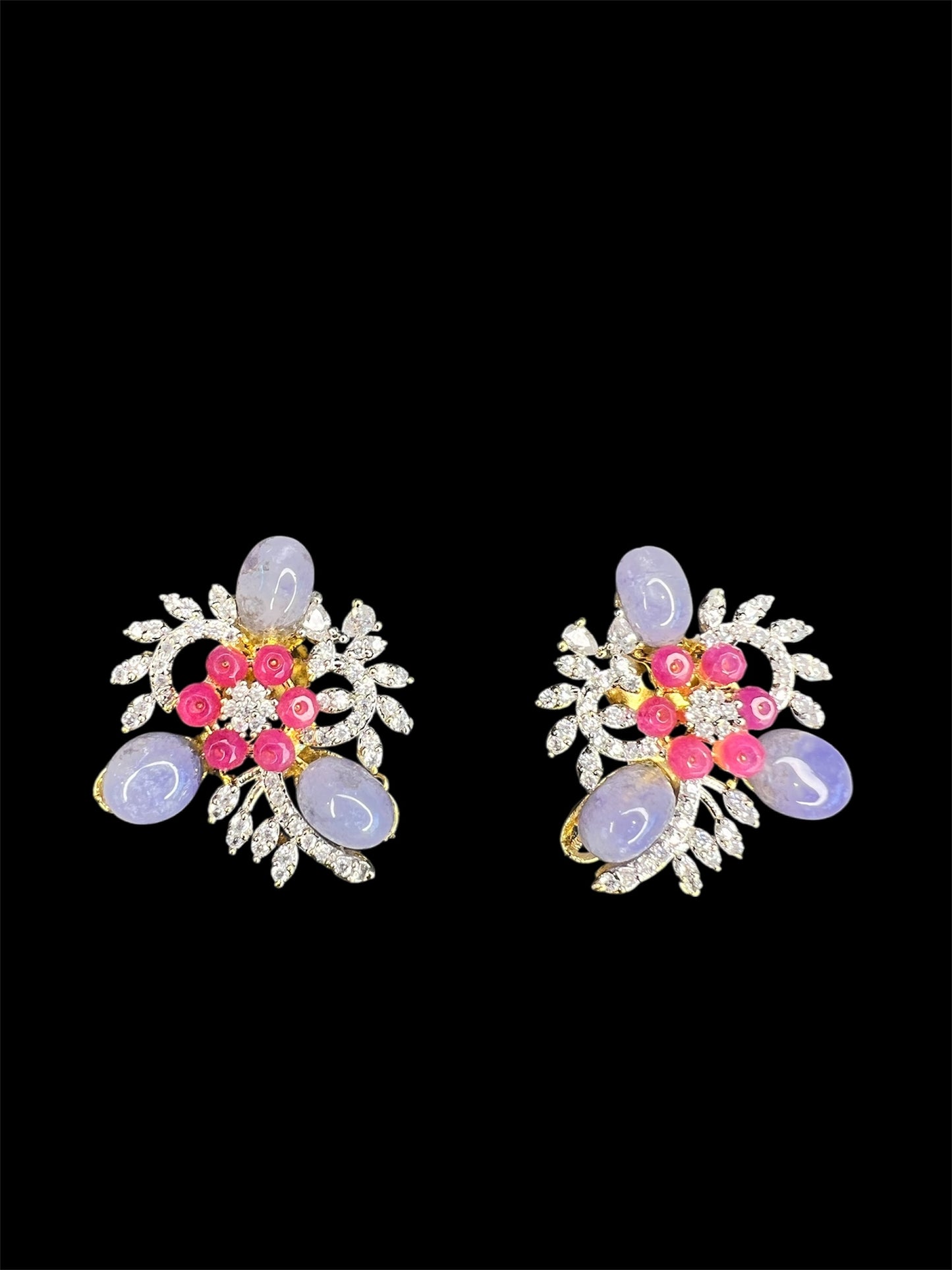 Floral beads Studs