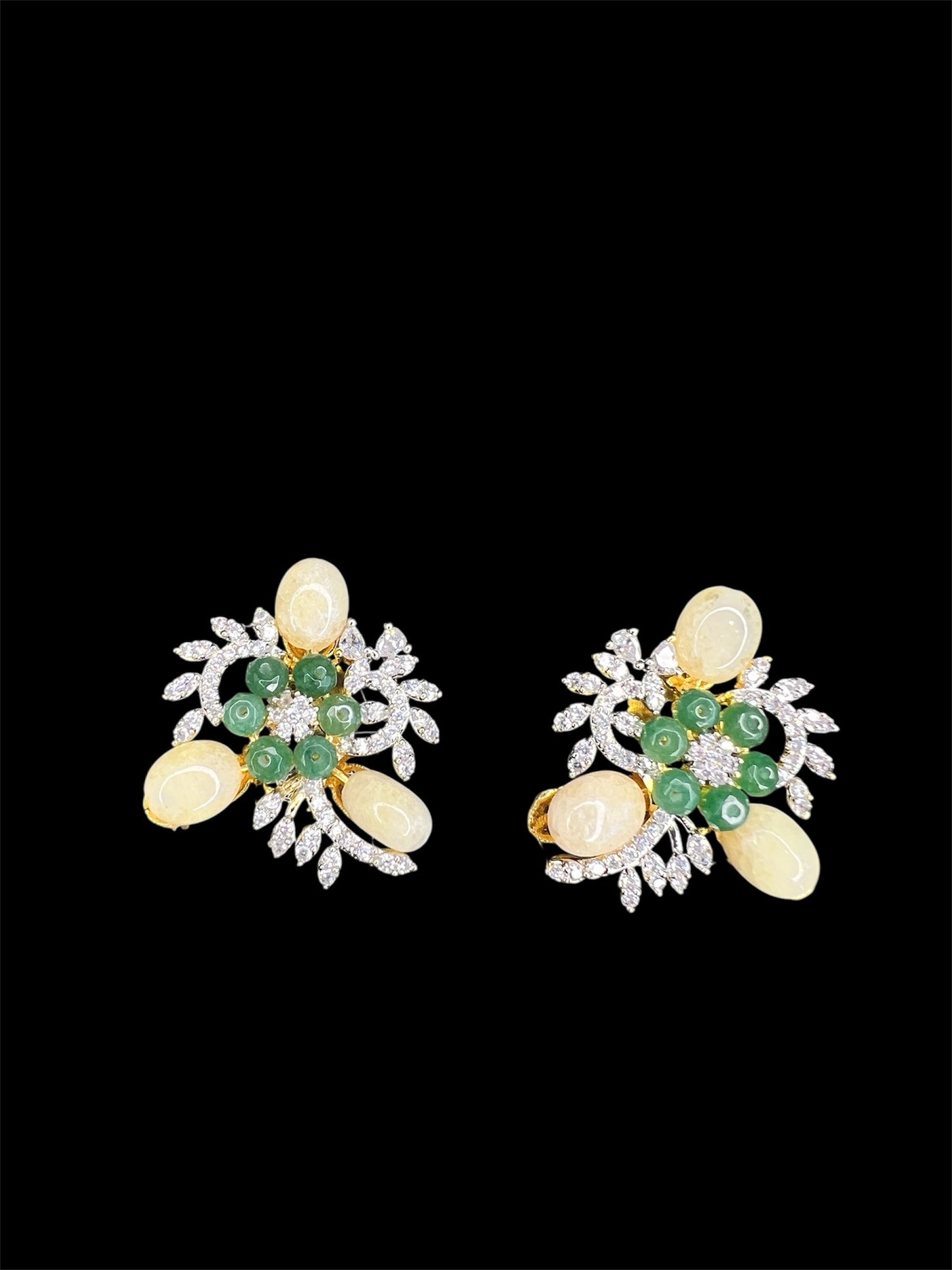 Floral beads Studs