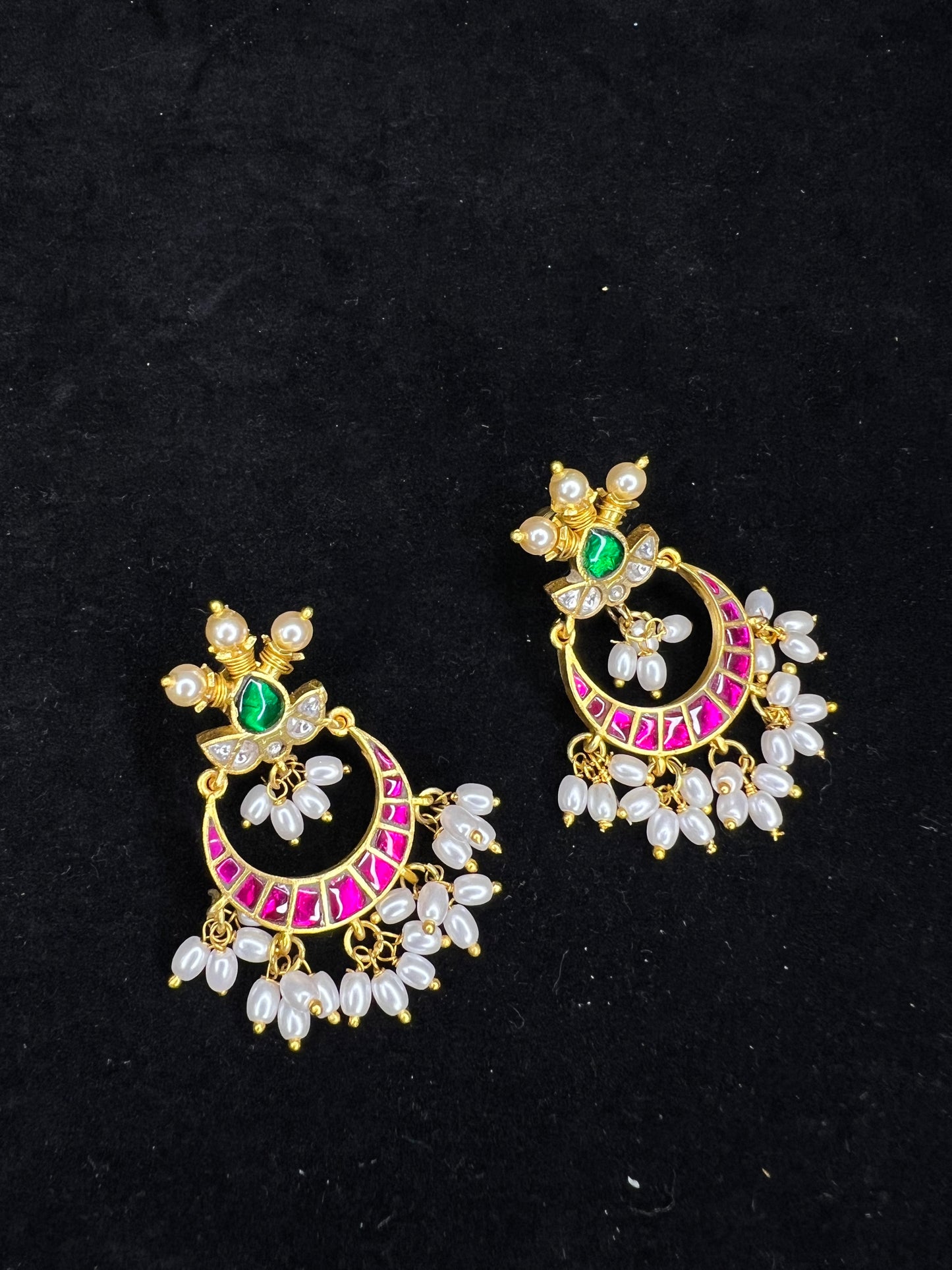 Jadau Kundan Chandbali