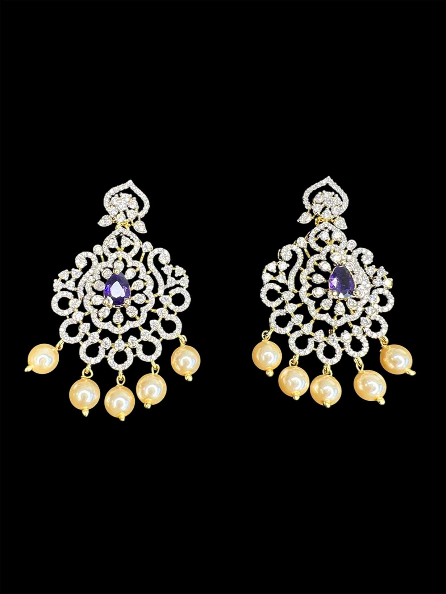 Statement CZ Pendant set