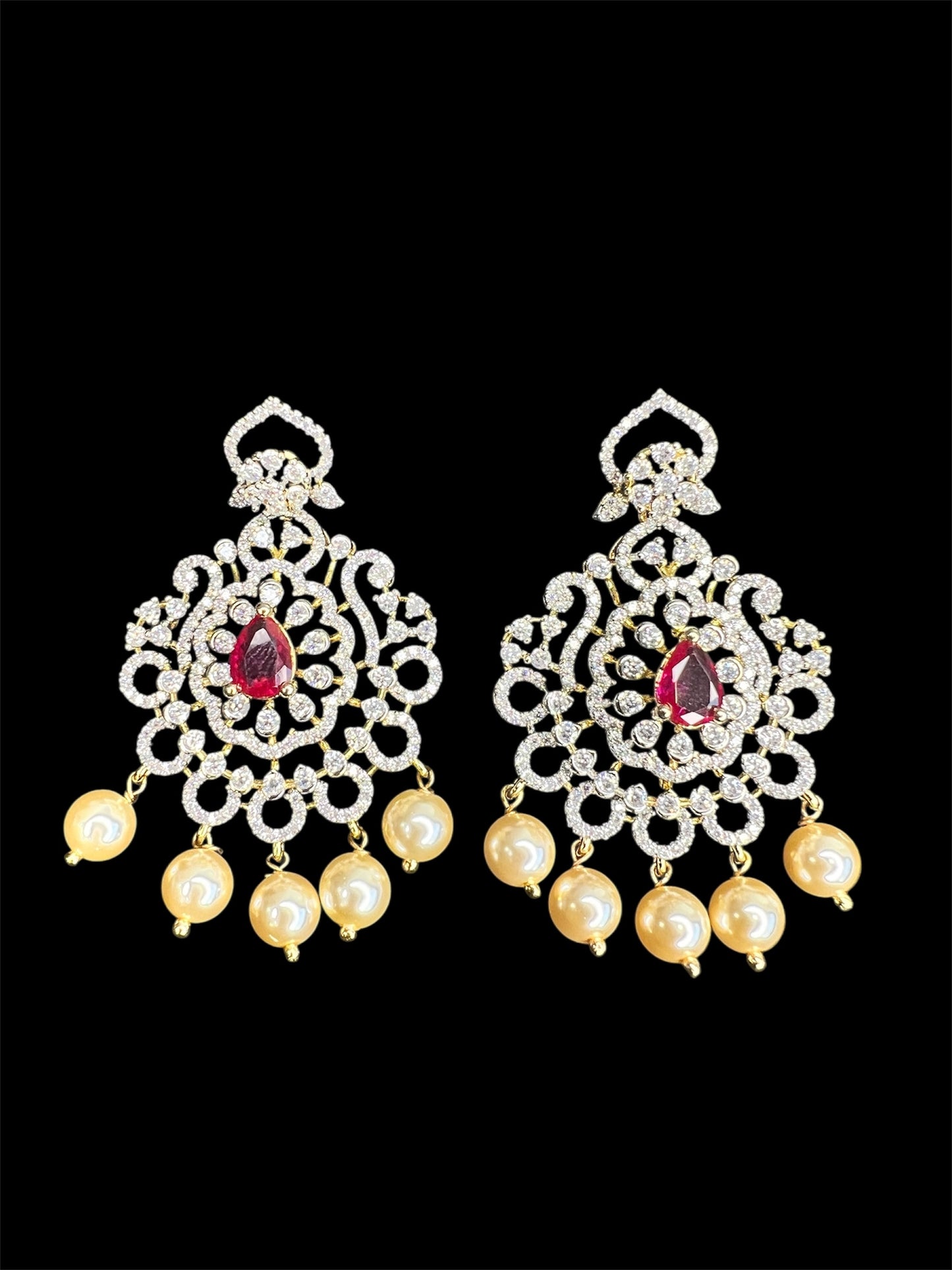 Statement CZ Pendant set
