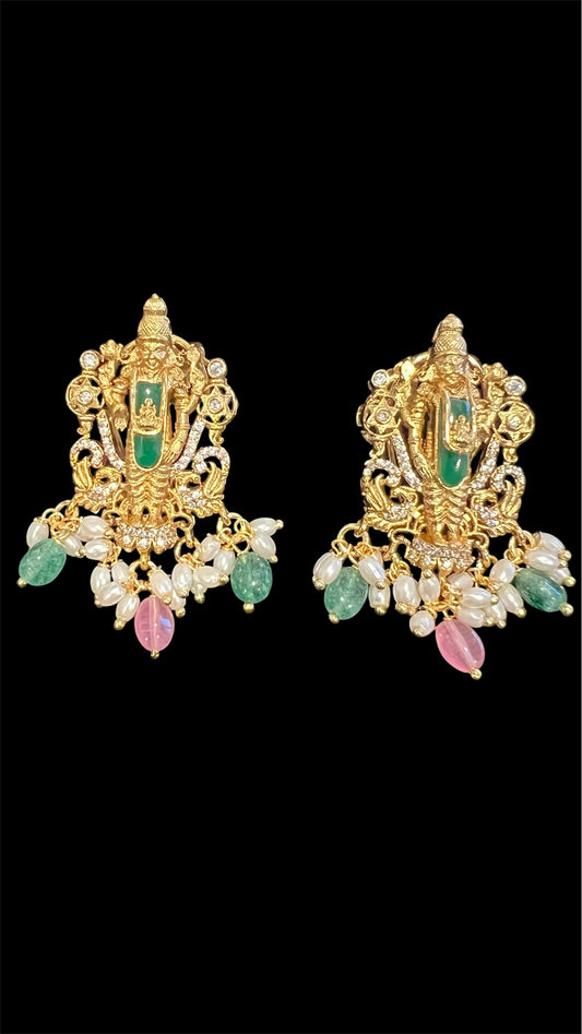 Lord Balaji Pendant Set