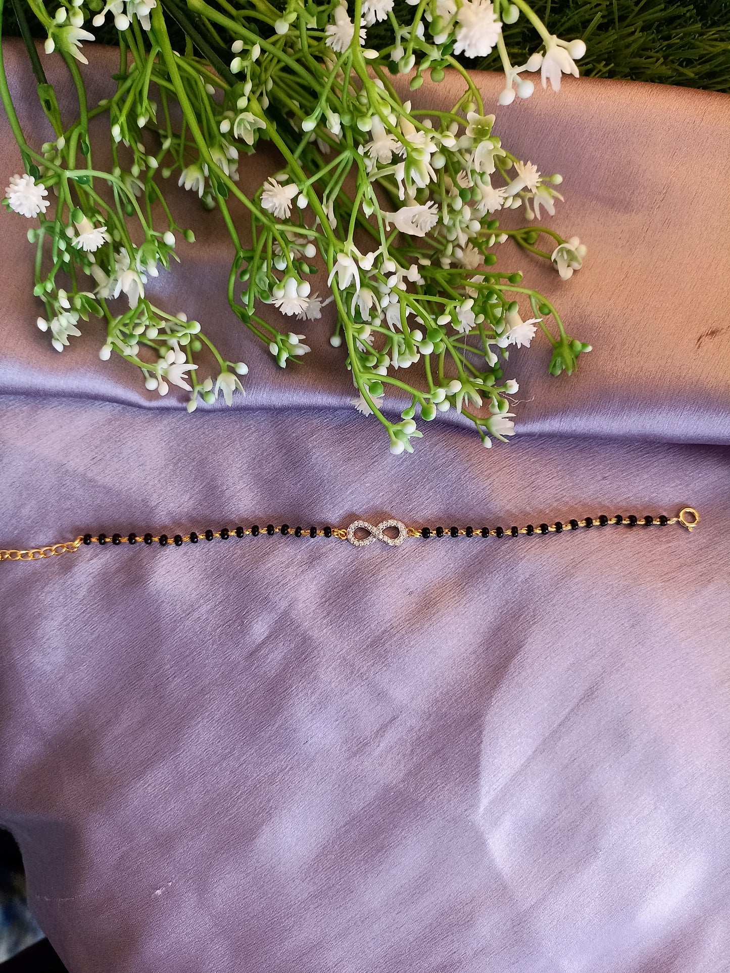 925 Silver Bracelet with Infinity Design