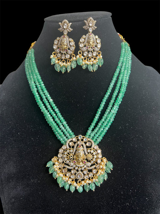 Balaji pendant short necklace set