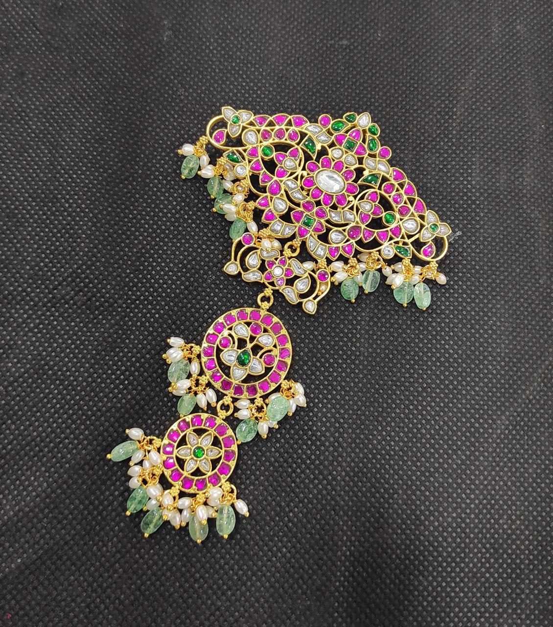 Jadau Kundan Statement Pendant