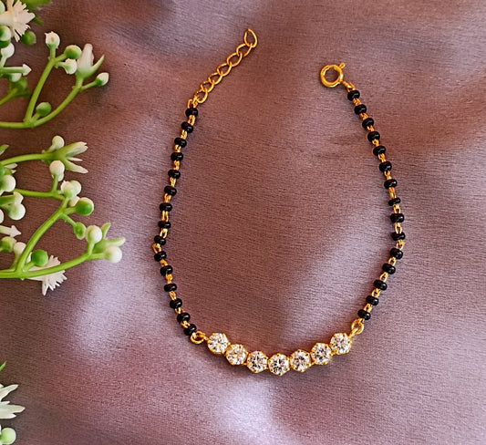 925 Silver Bracelet with 7 Solitaires - PREORDER