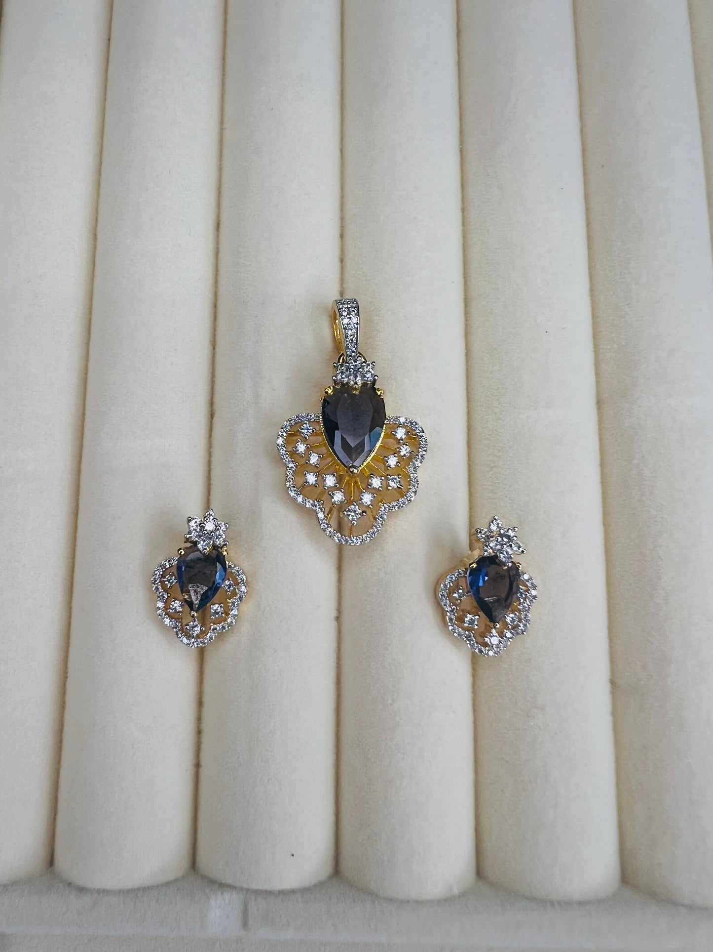 925 Silver Pendant Set