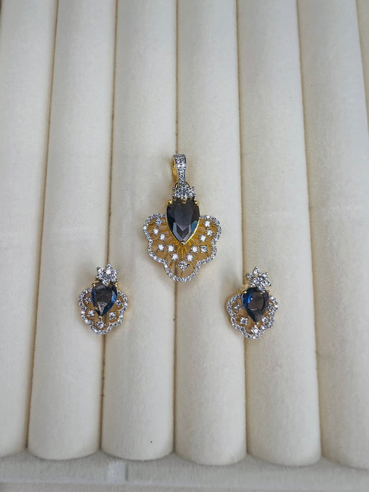 925 Silver Pendant Set