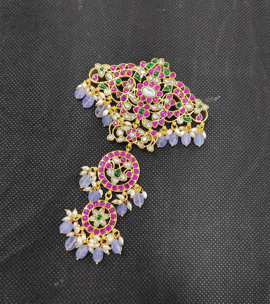 Jadau Kundan Statement Pendant