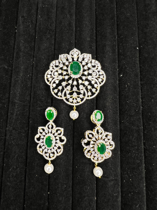3in1 Pendant / maangtikka set