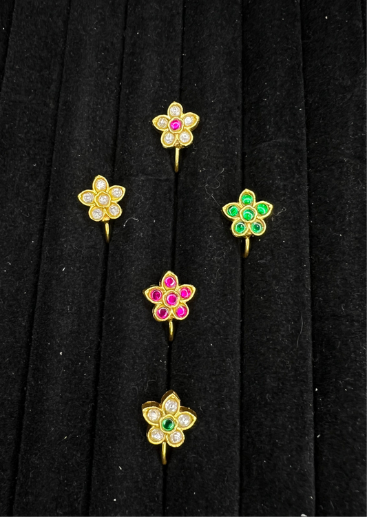 Kundan Nose Ring