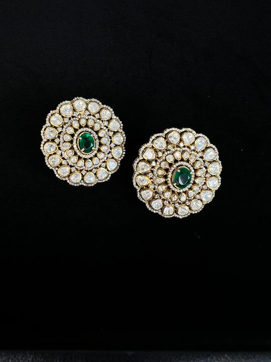 SAMAIRA 925 Silver Victorian Studs