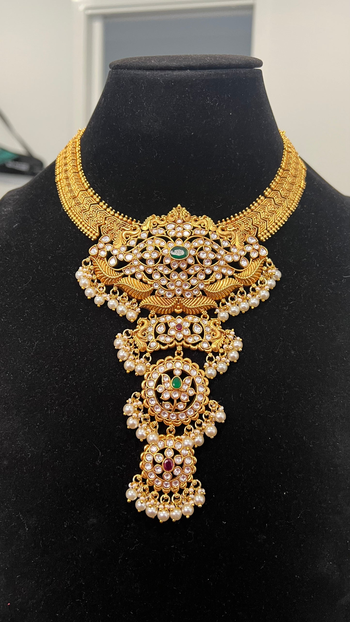 Gold inspired Necklace set