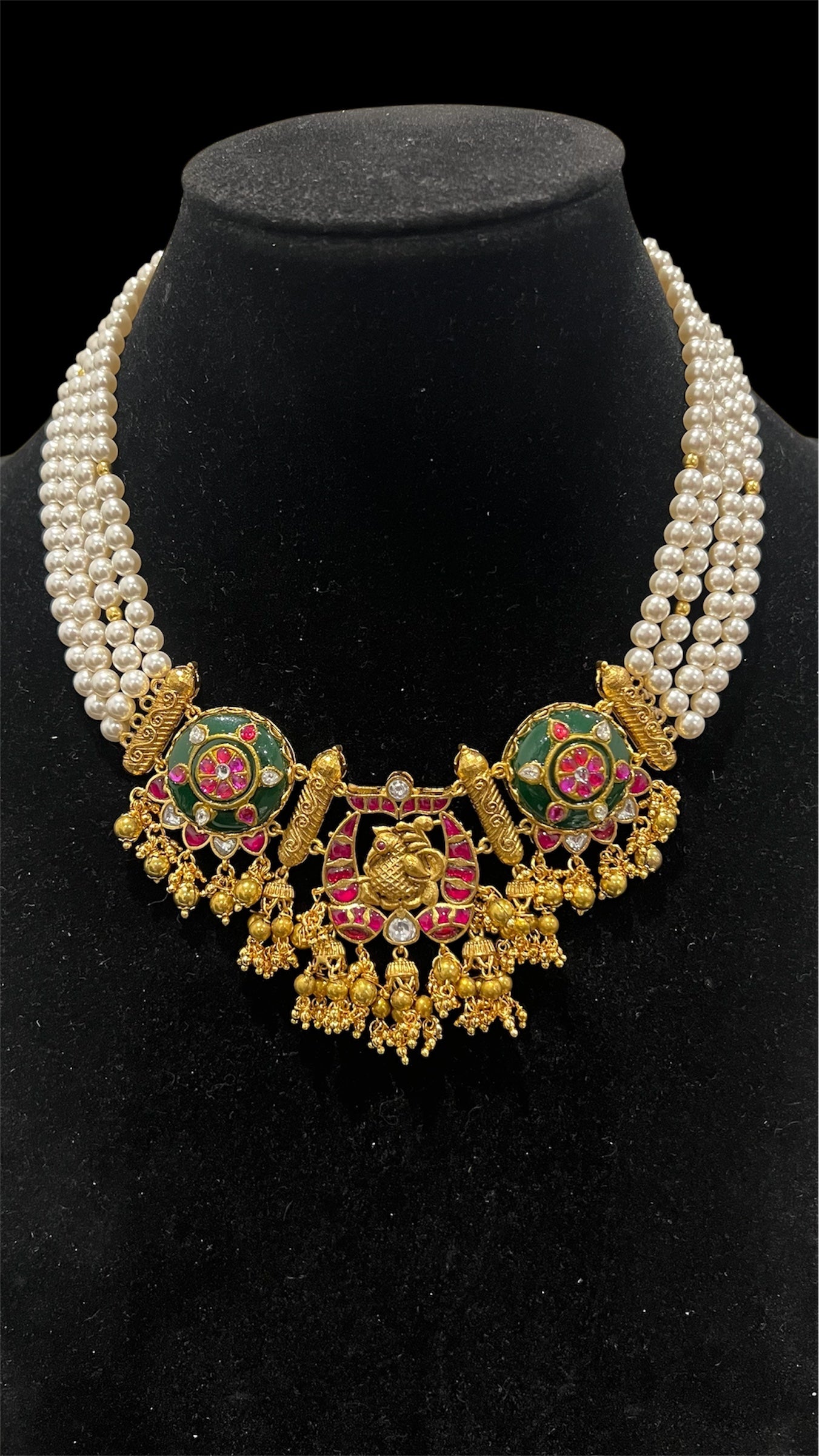 Jadau Kundan Fusion Set