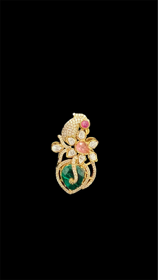 Peacock pendant Set