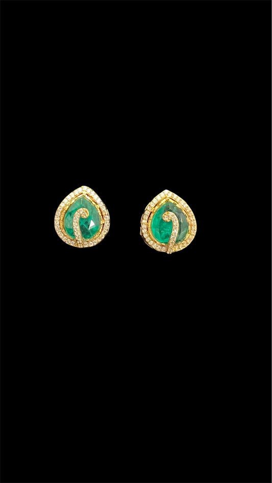 Peacock pendant Set