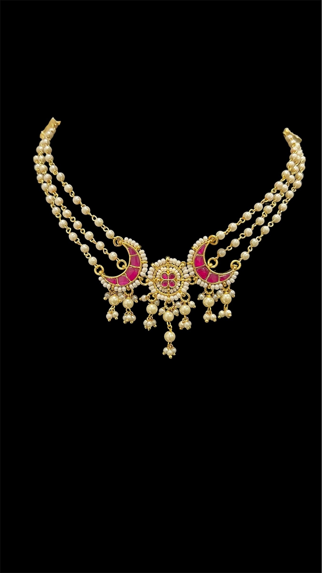 Pacchi kundan choker set
