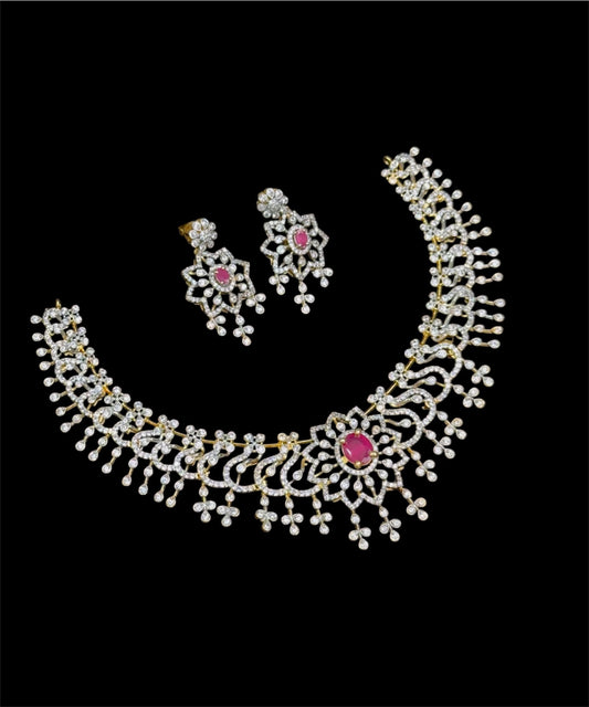 Changeable CZ necklace