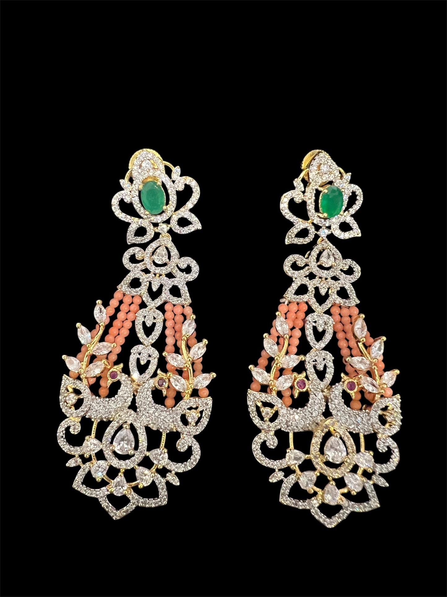 Diamond look danglers