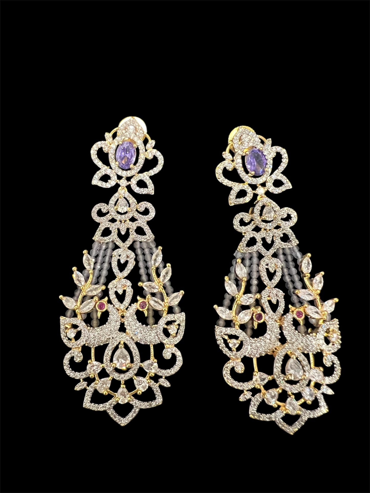 Diamond look danglers