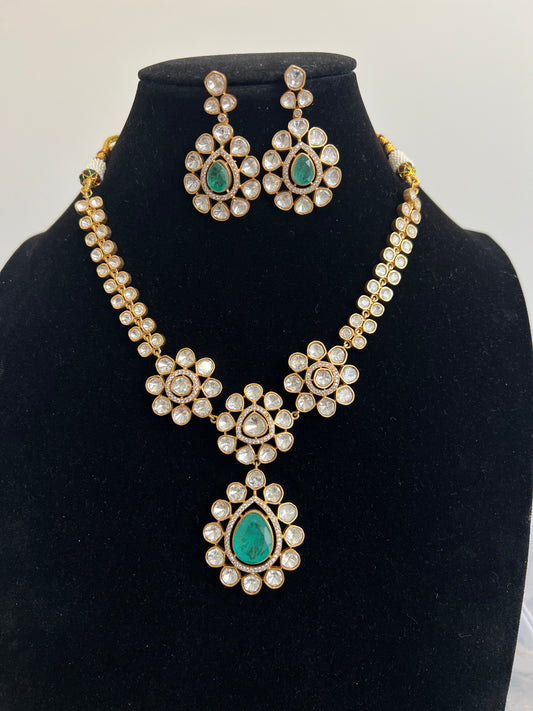 Mint Doublet short necklace set