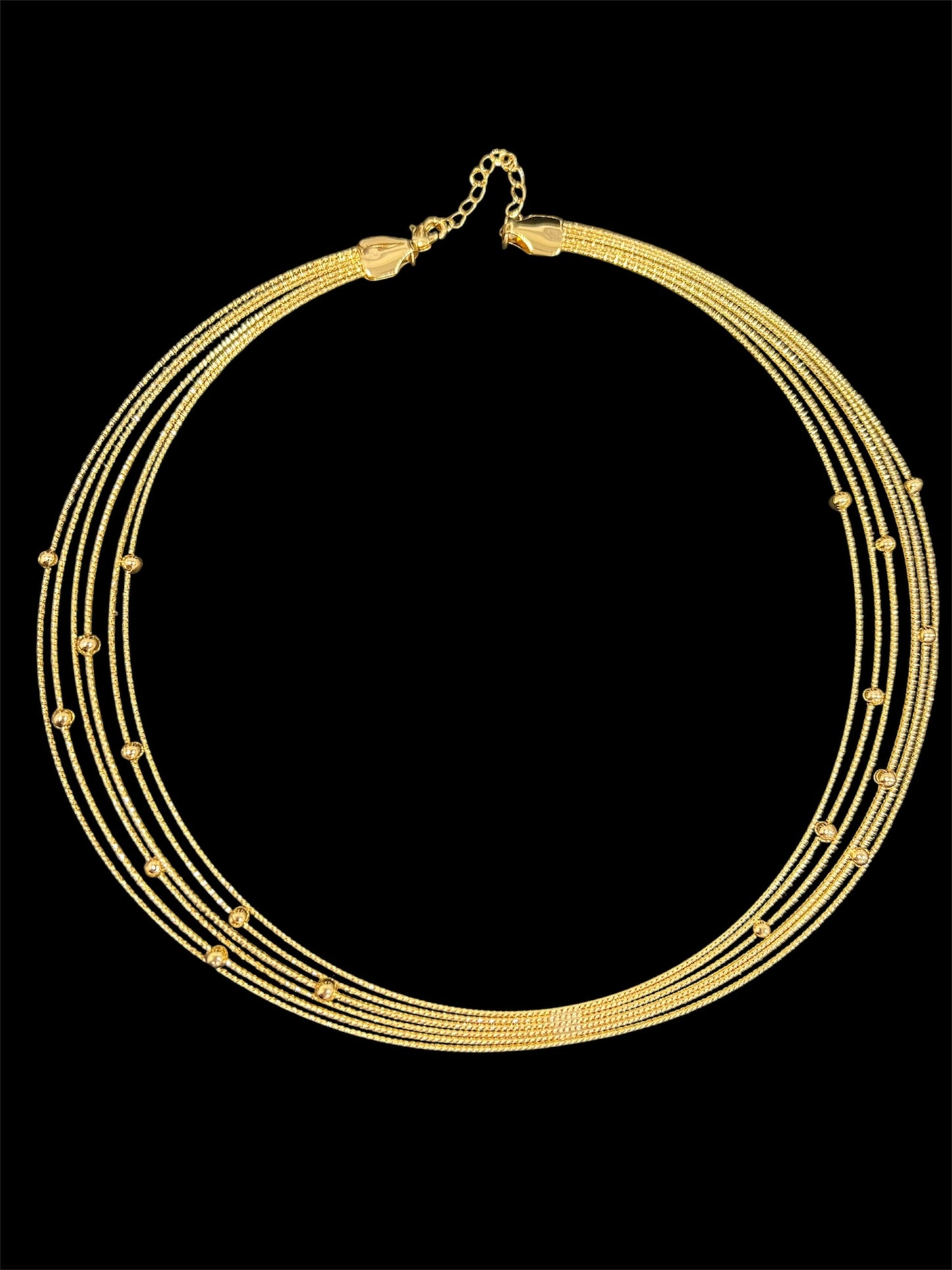 Gold look Kante