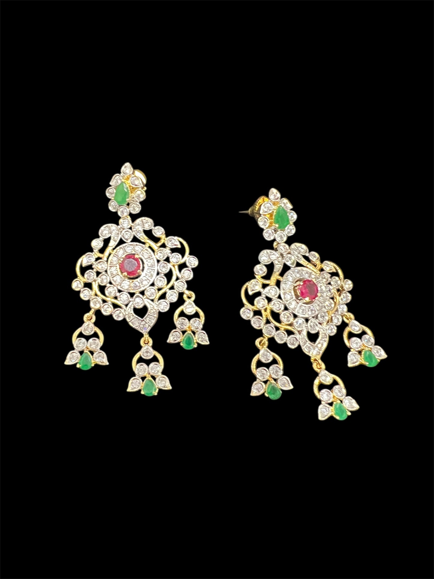 Diamond look Tussi Necklace set