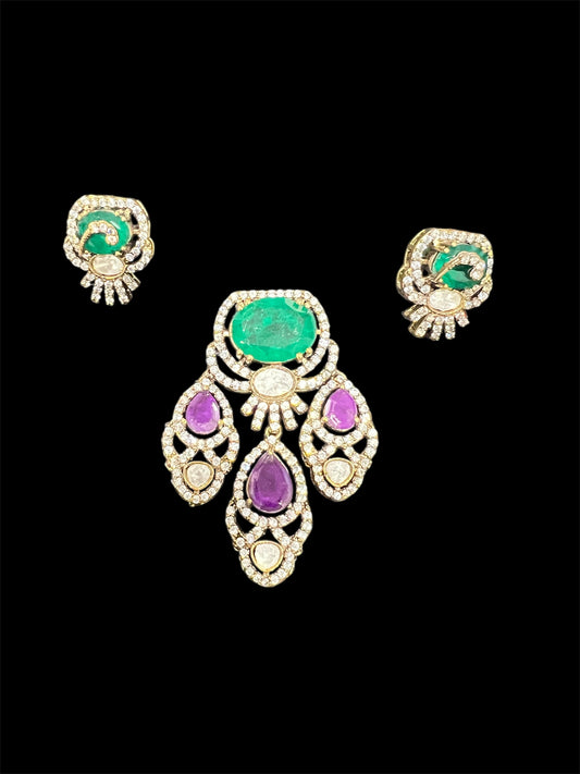 Victorian finish Pendant Set