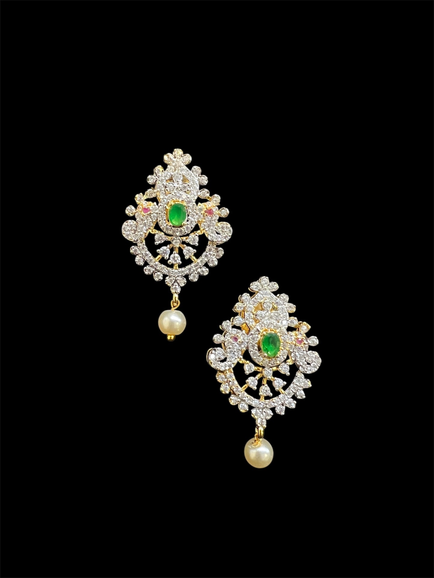 Diamond look pendant Set