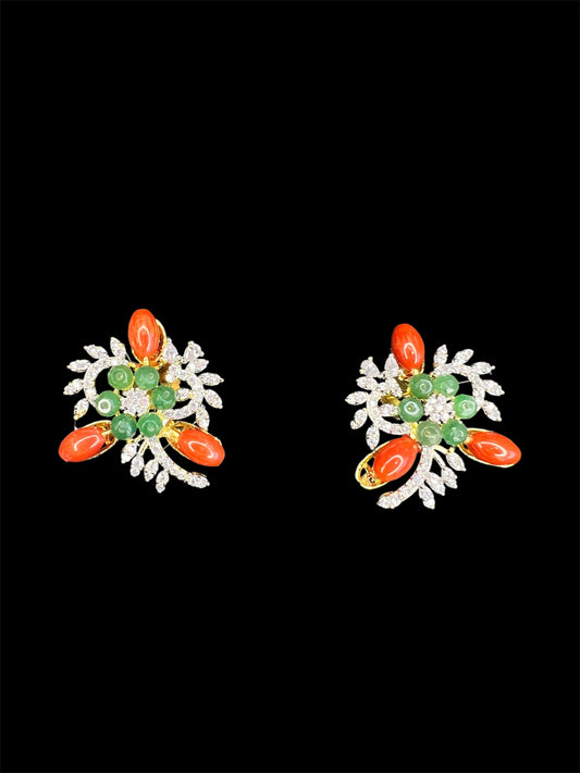 Floral beads Studs