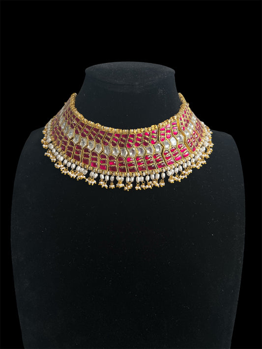 Kundan Tussi Choker Necklace Only