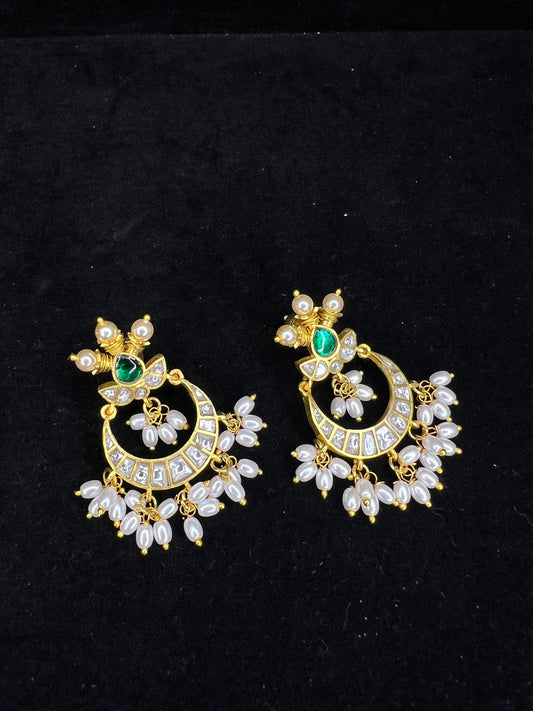 Jadau Kundan Chandbali
