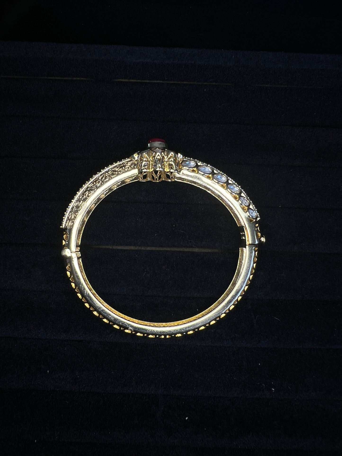 Kundan Polki Meenkari Bracelet