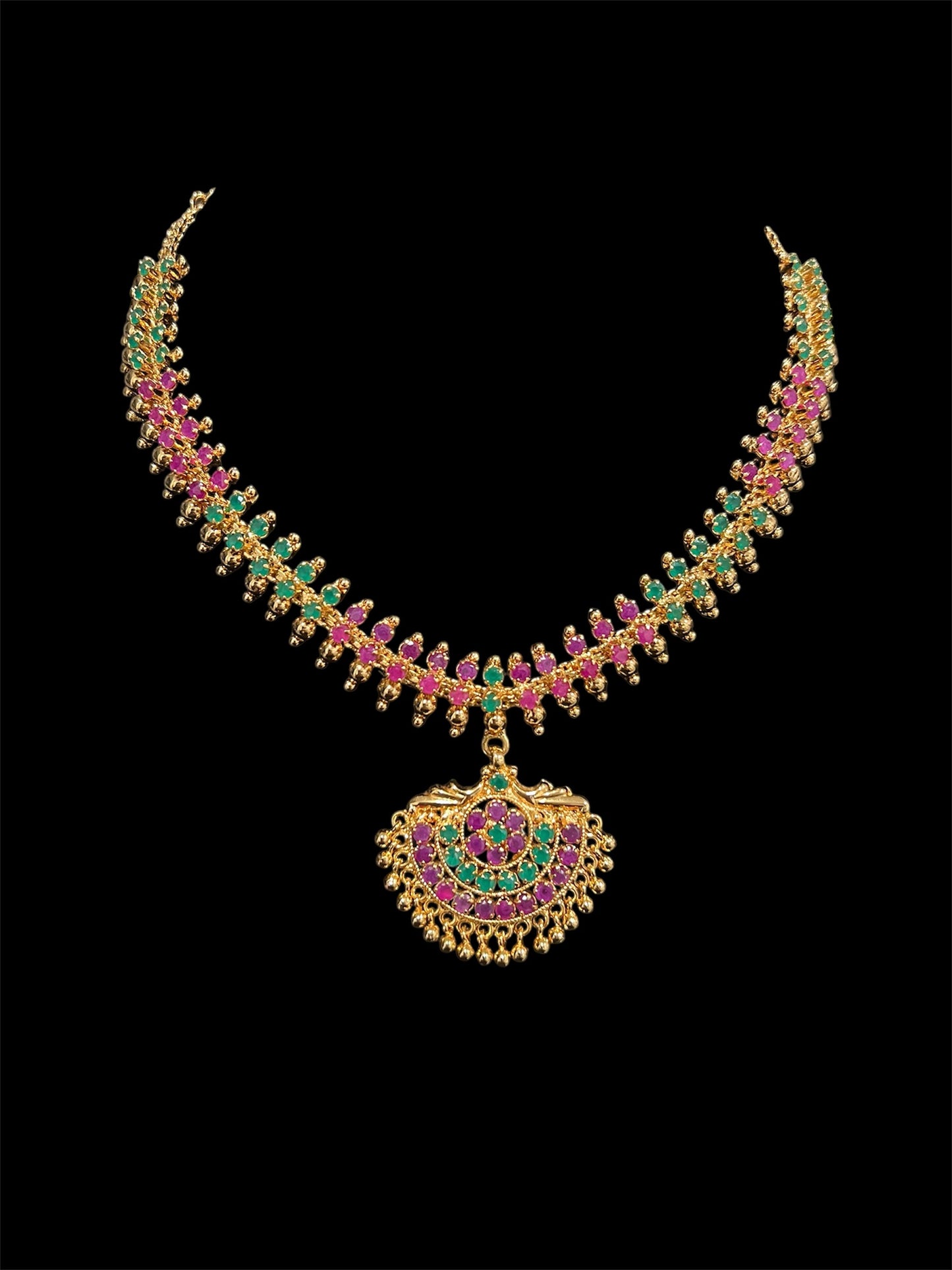 1 gram gold kundan choker (necklace only)