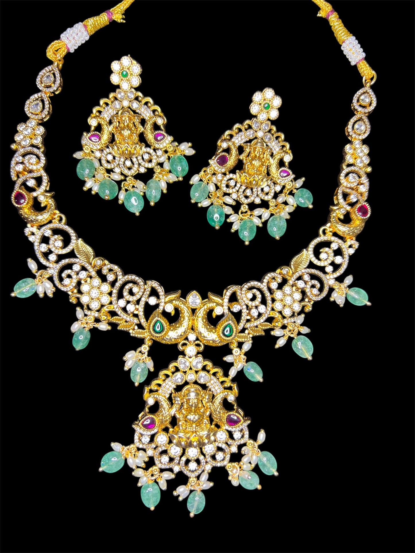 Lakshmi Devi Nakshi Necklace