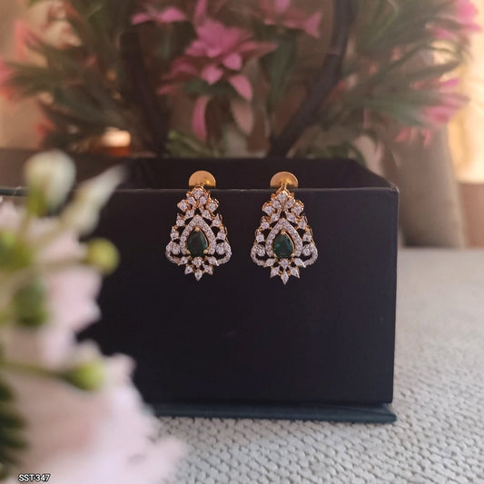 92.5 Silver Pendant and Earrings Set