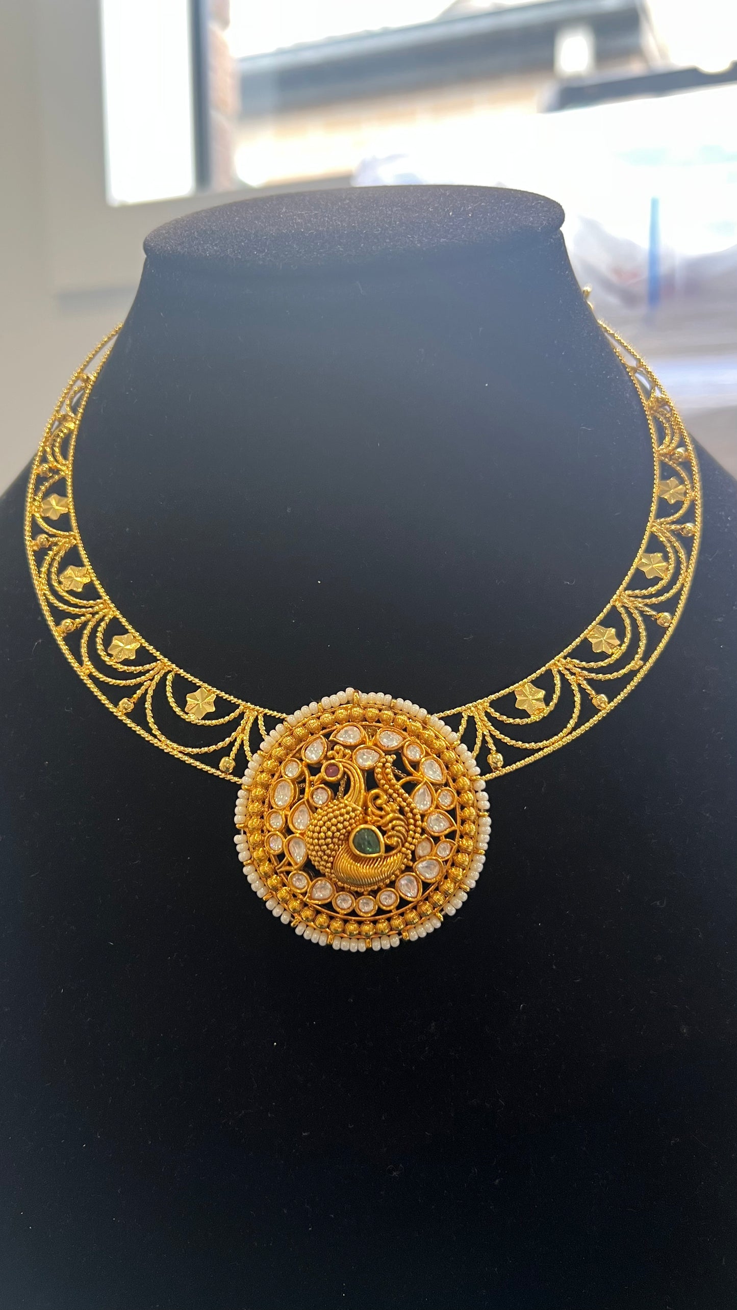 Gold look Kante