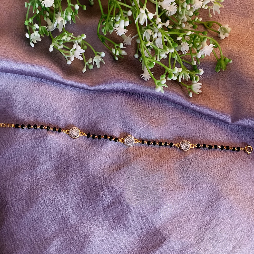 925 Silver Bracelet with CZ charms - PREORDER
